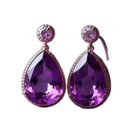jewelry, crown, purple, gemstone transparent PNG cut-out