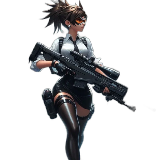 weapon, staff, concept art, cyberpunk transparent PNG cut-out