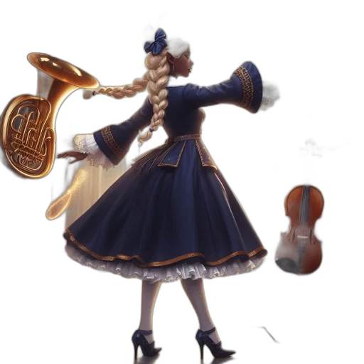 staff, dress, weapon, crown transparent PNG cut-out