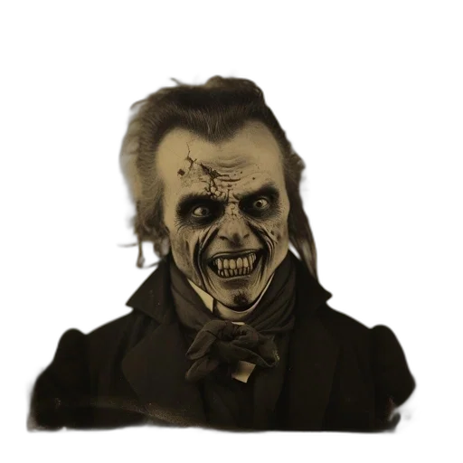 face, mask, creature, staff transparent PNG cut-out