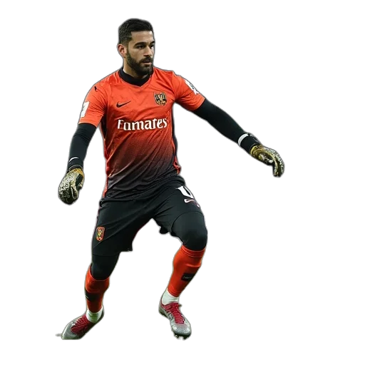 animal, goalkeeper, person, during transparent PNG cut-out