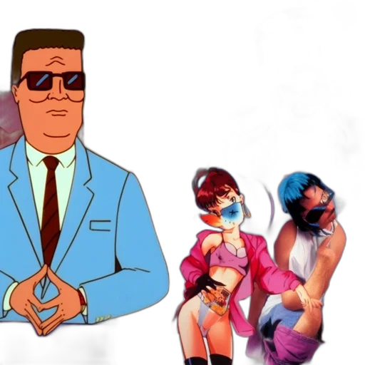 concept art, cartoon, comic book art, 3d render transparent PNG cut-out