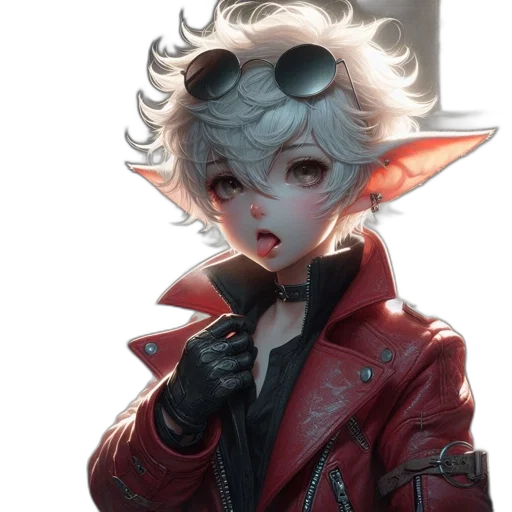jacket, mask, face, dragon transparent PNG cut-out