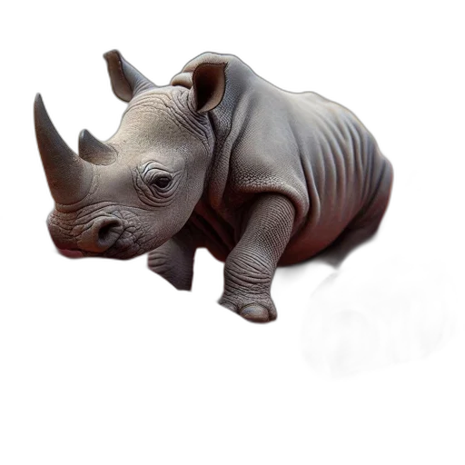 animal, creature, photorealistic, 3d render transparent PNG cut-out
