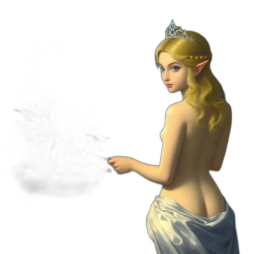 staff, crown, jewelry, dress transparent PNG cut-out