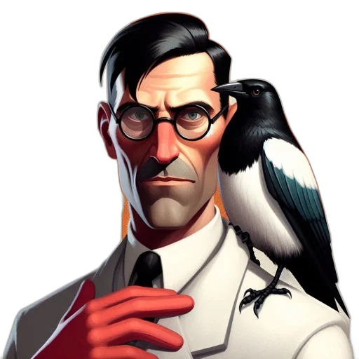 staff, face, animal, concept art transparent PNG cut-out