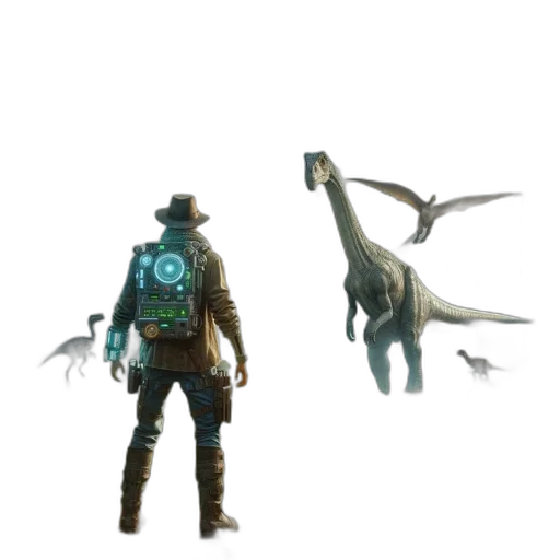 creature, dragon, animal, jacket transparent PNG cut-out