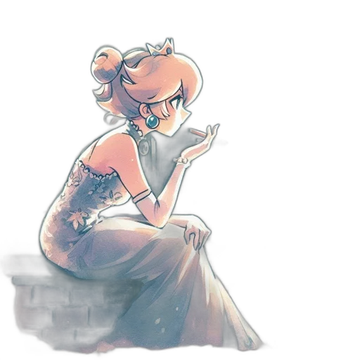 dress, crown, jewelry, weapon transparent PNG cut-out