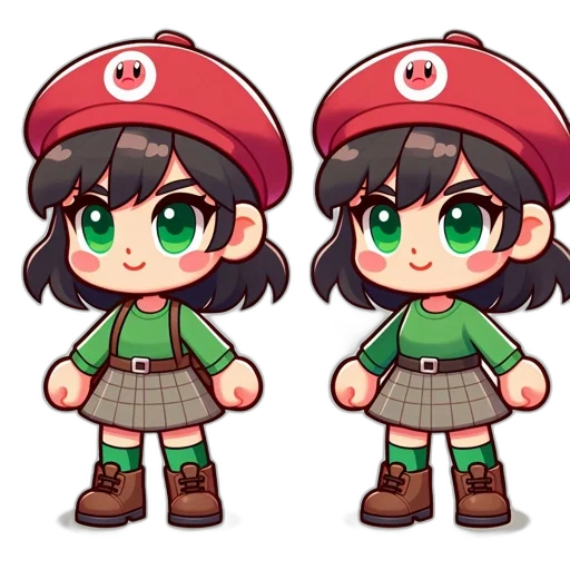 pixel art, concept art, 3d render, fantasy art transparent PNG cut-out