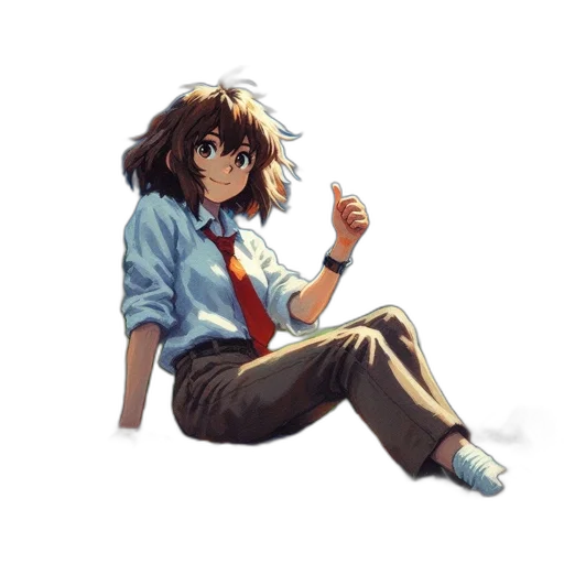 staff, jacket, umbrella, weapon transparent PNG cut-out