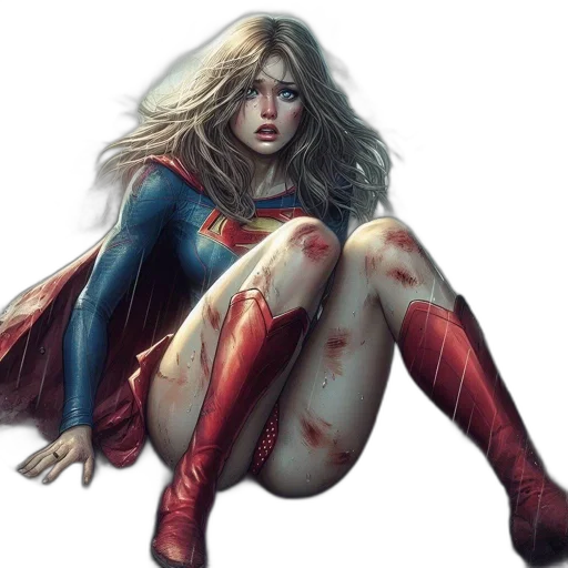 comic book art, concept art, fantasy art, photorealistic transparent PNG cut-out