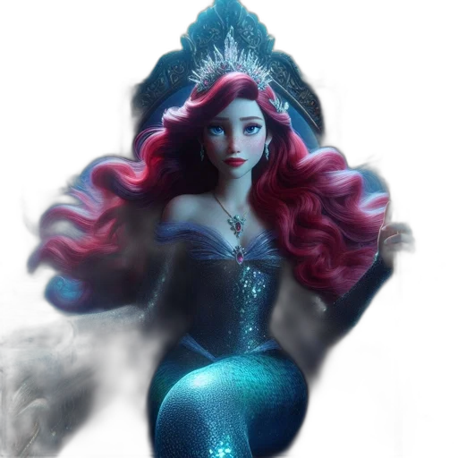 crown, dress, fantasy art, concept art transparent PNG cut-out