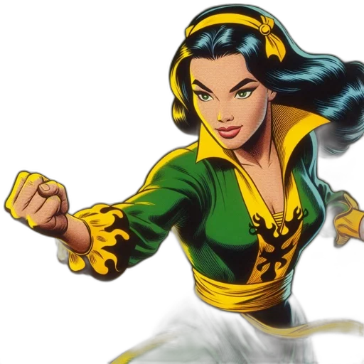 comic book art, fantasy art, concept art, cartoon transparent PNG cut-out