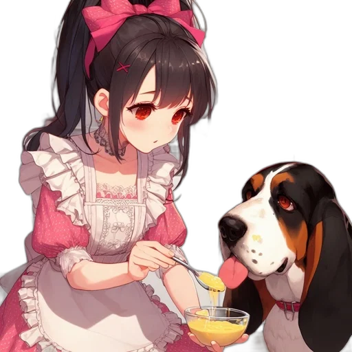 food, animal, staff, anime transparent PNG cut-out