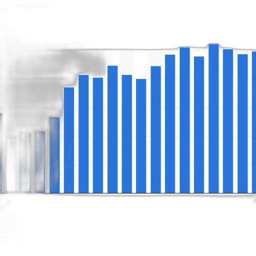 bar, graph, shows, growth transparent PNG cut-out
