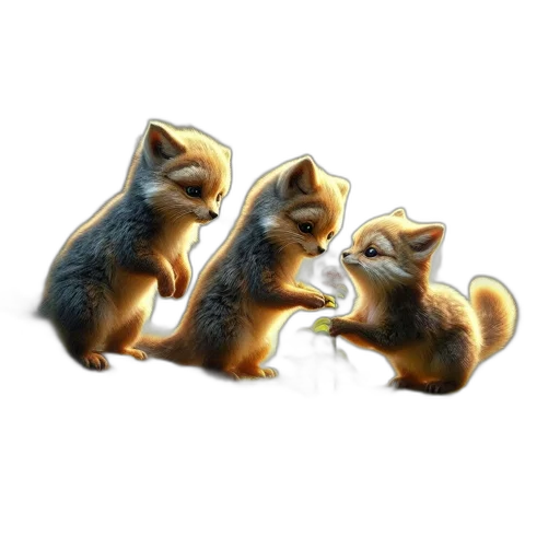 jewelry, staff, animal, 3d render transparent PNG cut-out