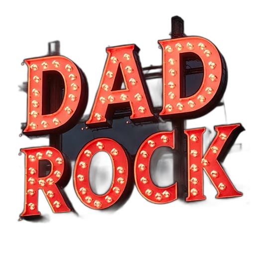 title, dad, rock transparent PNG cut-out