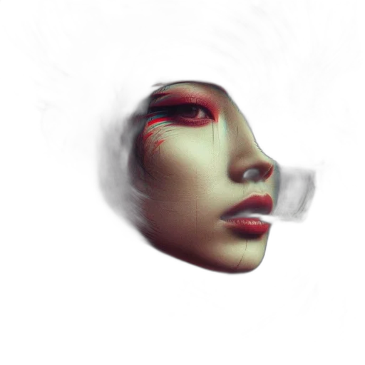 mask, face, robot, creature transparent PNG cut-out