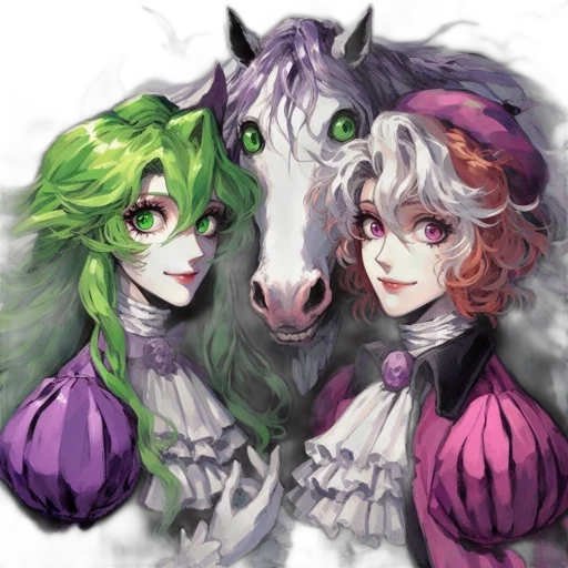 fantasy art, concept art, anime, pixel art transparent PNG cut-out