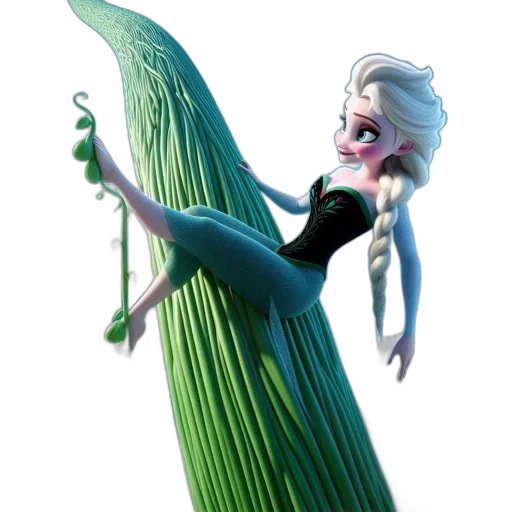 staff, dress, weapon, creature transparent PNG cut-out