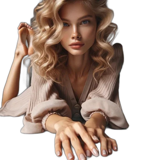 jewelry, hair, dress, face transparent PNG cut-out