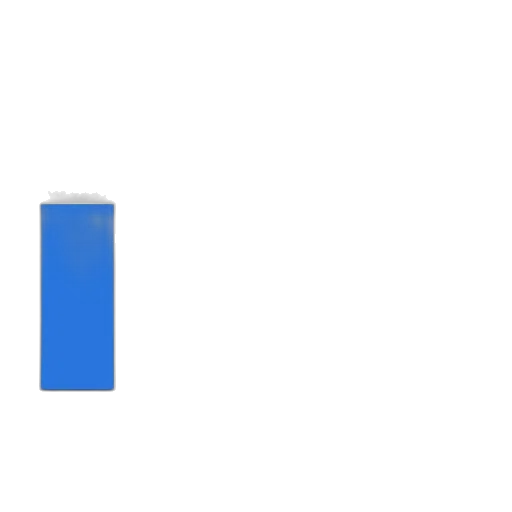 robot, pixel art, blue, monochrome transparent PNG cut-out