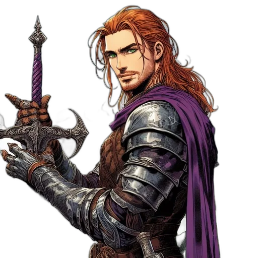 sword, weapon, staff, fantasy art transparent PNG cut-out