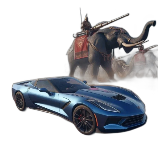 car, dragon, concept art, fantasy art transparent PNG cut-out