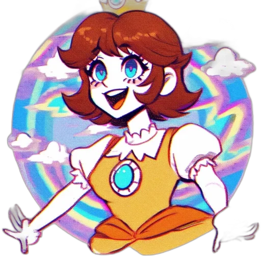 staff, dress, robot, crown transparent PNG cut-out