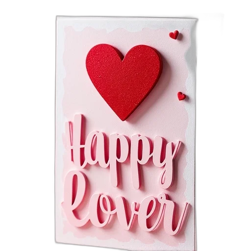 valentine, day, gift, card transparent PNG cut-out