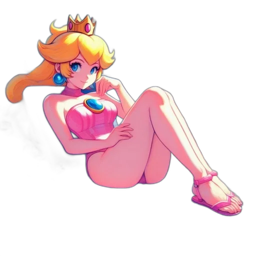 crown, dress, staff, concept art transparent PNG cut-out