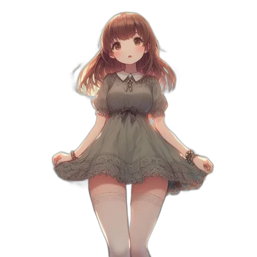 dress, creature, robot, face transparent PNG cut-out