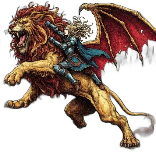dragon, fantasy art, concept art, comic book art transparent PNG cut-out