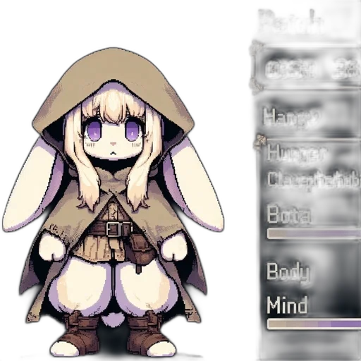 weapon, staff, pixel art, concept art transparent PNG cut-out