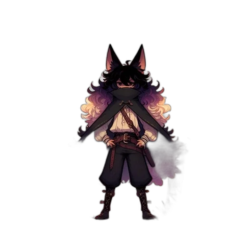 staff, jacket, mask, creature transparent PNG cut-out