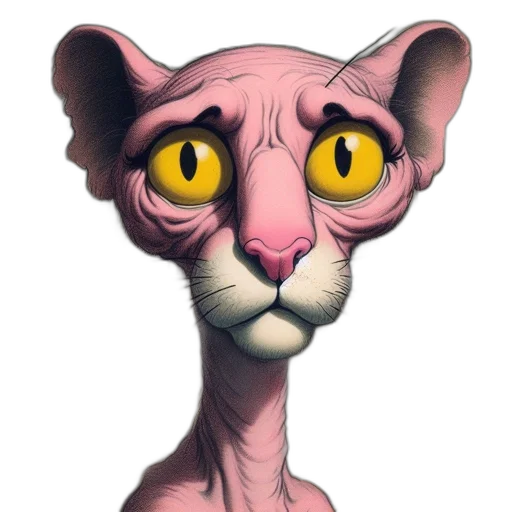 animal, creature, staff, face transparent PNG cut-out