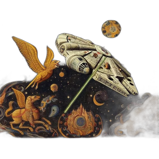 dragon, robot, weapon, shoes transparent PNG cut-out