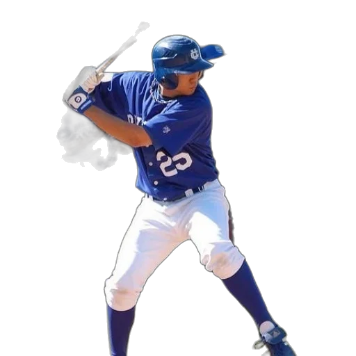 staff, photorealistic, baseball, player transparent PNG cut-out