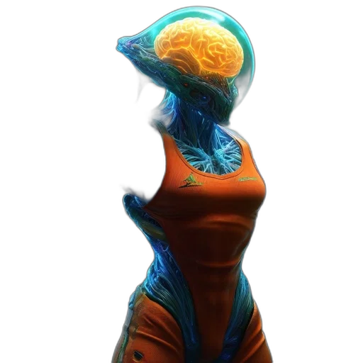 dress, creature, robot, mask transparent PNG cut-out