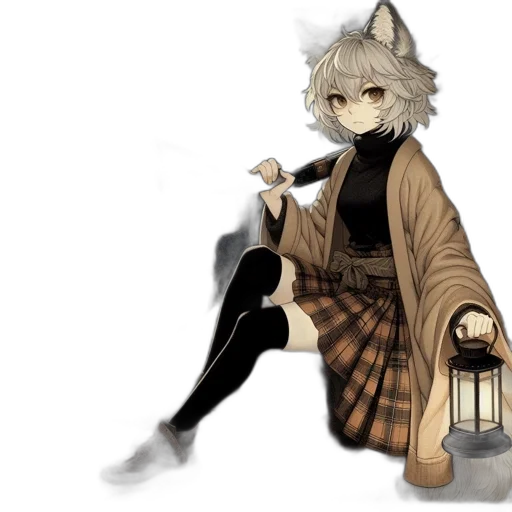 staff, animal, mask, jacket transparent PNG cut-out