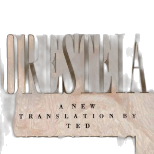3d render, cover, oresteia, aeschylus transparent PNG cut-out