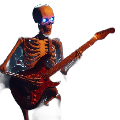 robot, creature, mask, jacket transparent PNG cut-out