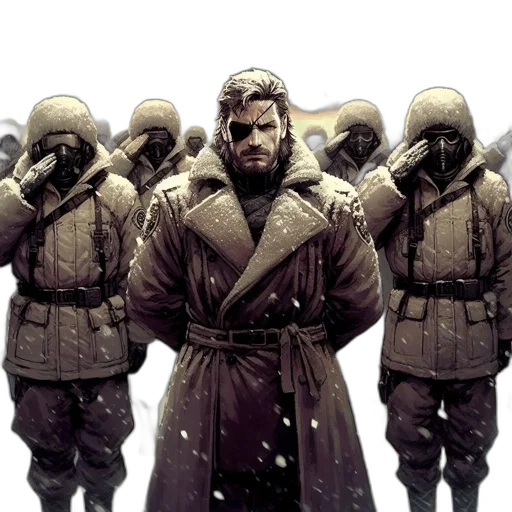 jacket, concept art, comic book art, pixel art transparent PNG cut-out