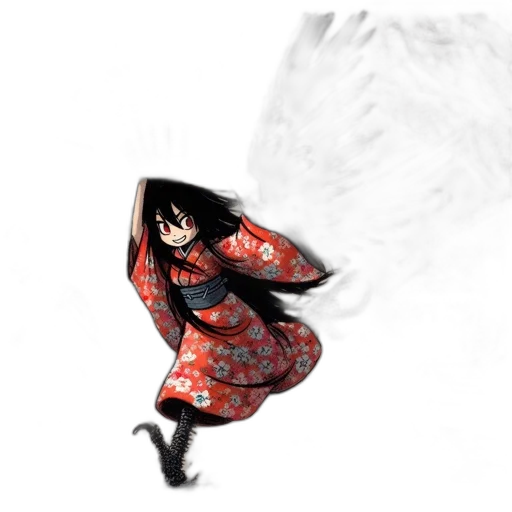dress, dragon, creature, umbrella transparent PNG cut-out