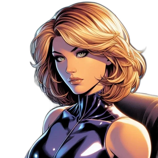 comic book art, concept art, cartoon, fantasy art transparent PNG cut-out