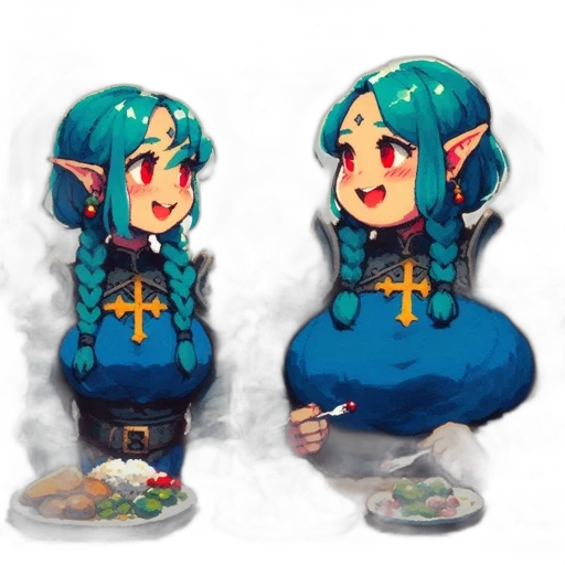 food, staff, creature, concept art transparent PNG cut-out