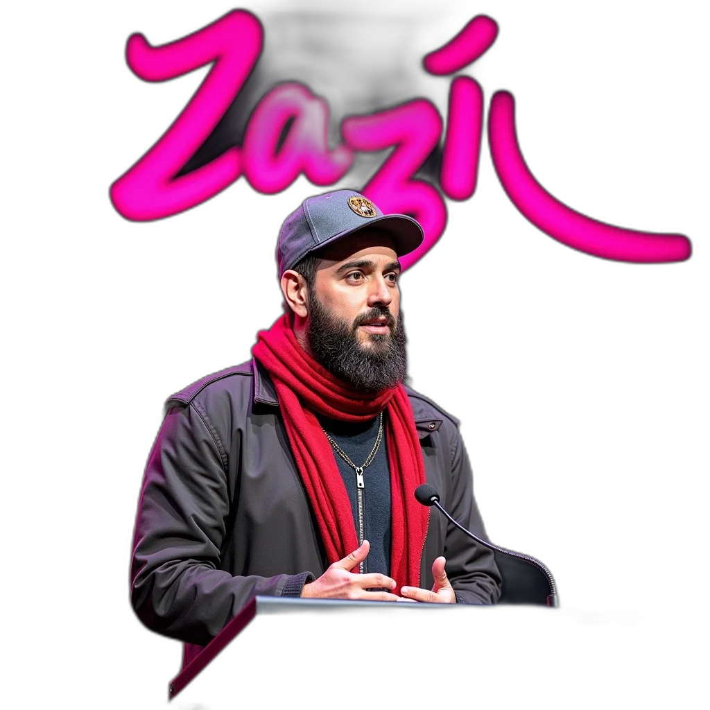 jacket, staff, concept art, red transparent PNG cut-out