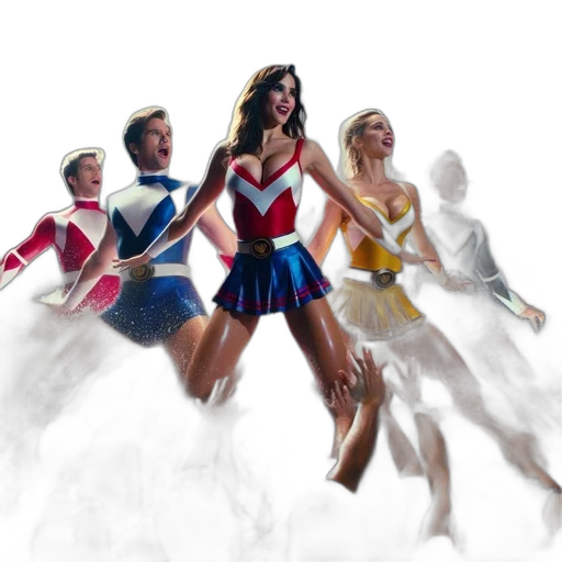 comic book art, concept art, fantasy art, 3d render transparent PNG cut-out