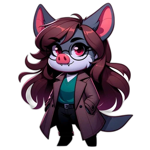 staff, jacket, creature, animal transparent PNG cut-out