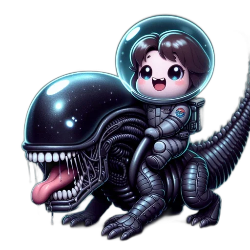 creature, robot, animal, concept art transparent PNG cut-out